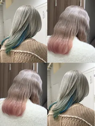 ロング カラー 【カラー支持率No. 1】リノ🪐のヘアスタイル