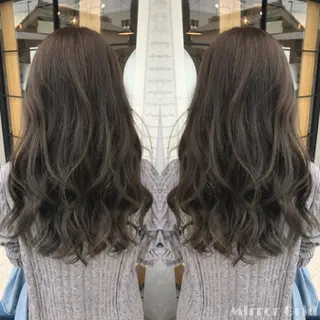 ロング カラー ヘアアレンジ N-plants 和泉中央店のヘアスタイル