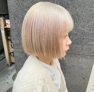 ショート カラー 🧡色落ちまで2度綺 麗なカラー🧡ヨシキのヘアスタイル