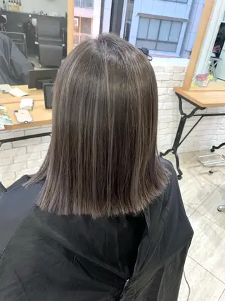ミディアム ヘアアレンジ ROSEL末吉 海渡のヘアスタイル