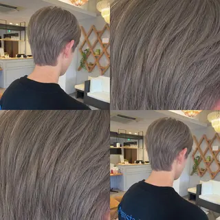 ショート カラー ELLE&SALLY 石野のヘアスタイル