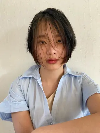 ショート Lepps れいなのヘアスタイル