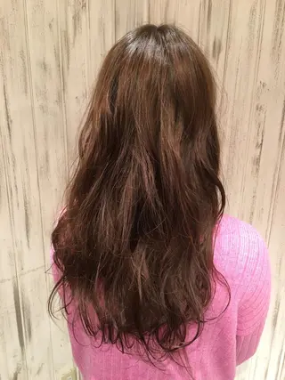 ロング カラー 永井大樹✨ 透明感カラー✨のヘアスタイル