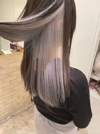 ミディアム 艶髪カラー😊 西久保光✂️のヘアスタイル