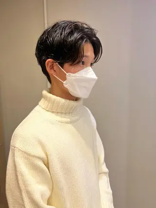 メンズ 柔らかいカラー🎀 rinaのヘアスタイル