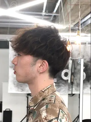パーマ メンズ メンズサロン rootのヘアスタイル