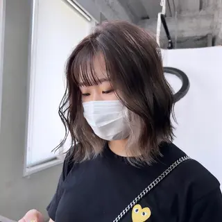 ミディアム カラー 🌕PePe 菅 タイシ🌕のヘアスタイル