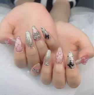 ネイル ハイネイル 自宅サロンのネイルデザイン