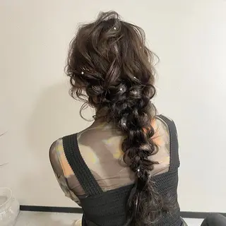 ロング risa/恵比寿/ ヘアセットのヘアスタイル