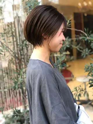 ショート カラー ✂️ショートの匠✂️ 國井慎平のヘアスタイル