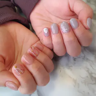 ネイル ジェヌインネイル 河内のネイルデザイン