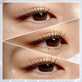 マツエク・マツパ 毛穴ケア✖️まつげ Feliceのマツエク・マツパデザイン