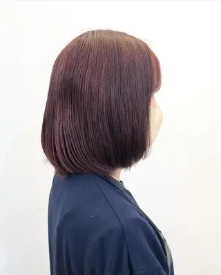 カラー ツノガイ エリのヘアスタイル