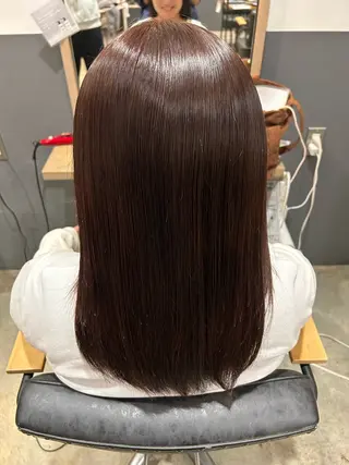 セミロング lolonois 宮城茉歩呂のヘアスタイル