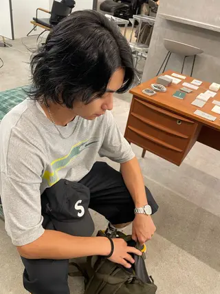 ショート パーマ 【お洒落パーマ】 Elme　肥塚康汰郎のヘアスタイル