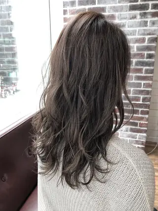 セミロング カラー 木下大地 HAIR  Oneのヘアスタイル