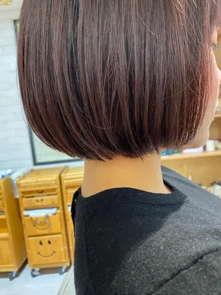 ショート カラー ヘアアレンジ 金子 富士のヘアスタイル