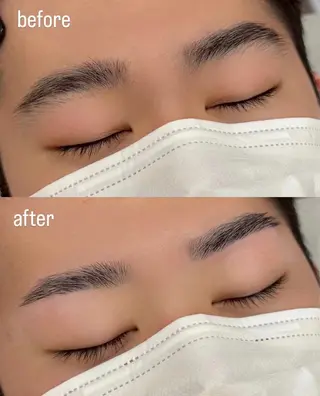 メンズ アイブロウ Ún.eyelash salonのマツエク・マツパデザイン