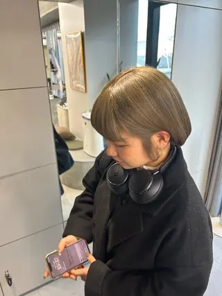 ショート 京谷 宥のヘアスタイル