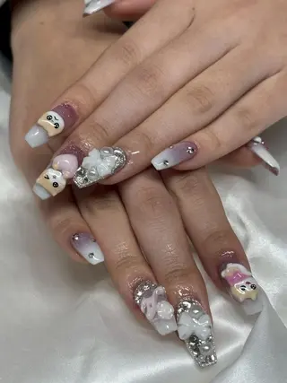 セミロング Ashliy大宮♡ アシュリーのネイルデザイン