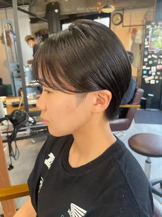 ショート ｼﾉｻﾞｷ ｷﾅのヘアスタイル