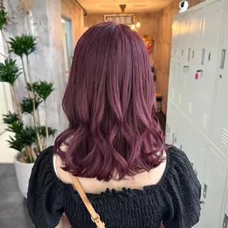 ミディアム 枚方 tomee 🦋南部　しほ🦋のヘアスタイル