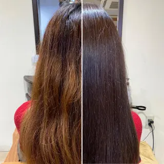 セミロング 縮毛矯正/山根勇平 /完全マンツーマンのヘアスタイル