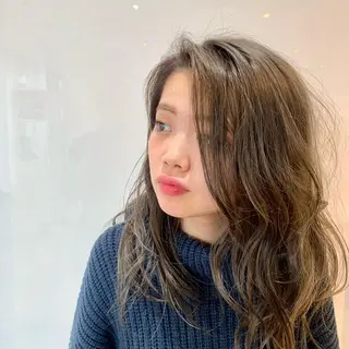 ミディアム カラー 💈メンズ💈 池田蒼竜のヘアスタイル