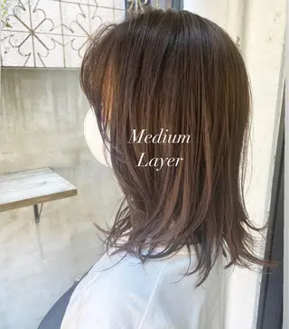 セミロング カラー 小顔ショート✁ ⁂Yukari⁂のヘアスタイル