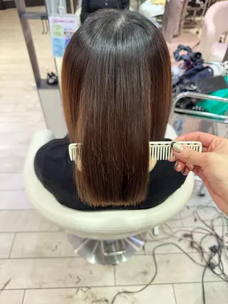 パーマ air銀座所属・木村 詩渚のヘアスタイル