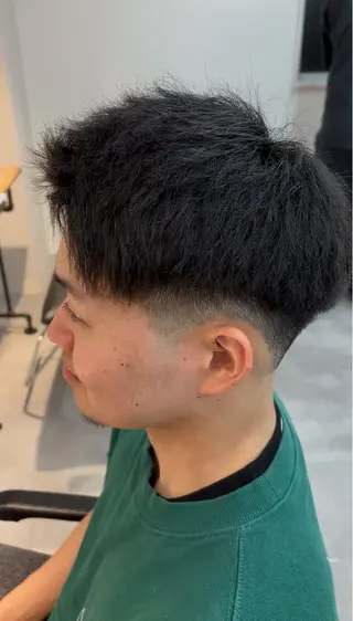 ショート 🔥フェードカット/ パーマ特化🔥/森のヘアスタイル