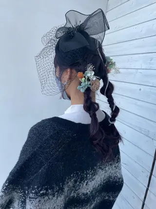 ヘアアレンジ 廣元 早紀のヘアスタイル