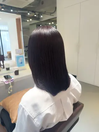 ミディアム こがねざわみさき 🦭透明感カラーのヘアスタイル