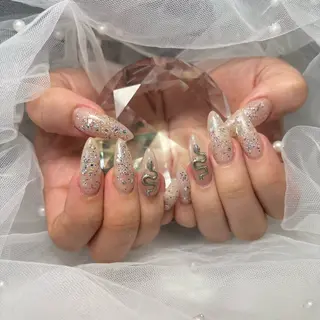 ネイル ハイビスカス ネイルサロンのネイルデザイン