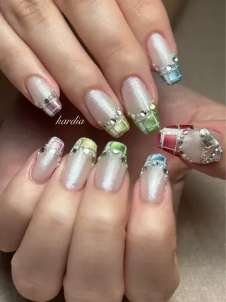 ネイル καρδιά -ｶﾙﾃﾞｨｱ-のネイルデザイン