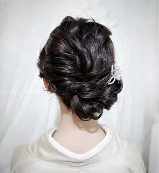 ヘアアレンジ make room Blissのヘアスタイル