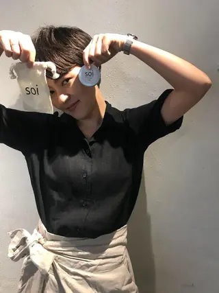 ショート カラー パーマ 🧼柴田 健太郎🧼のヘアスタイル
