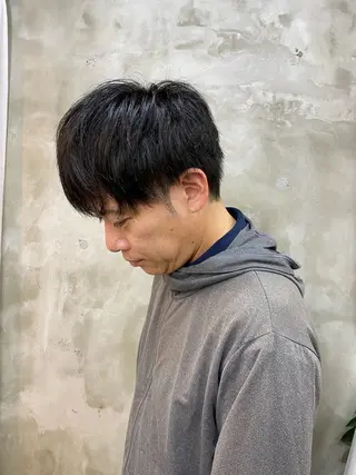 ショート メンズ 志賀 あずみのヘアスタイル