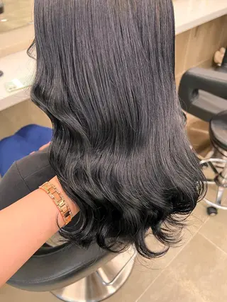 セミロング 💖札幌カラー 指名No.1💖玲奈のヘアスタイル