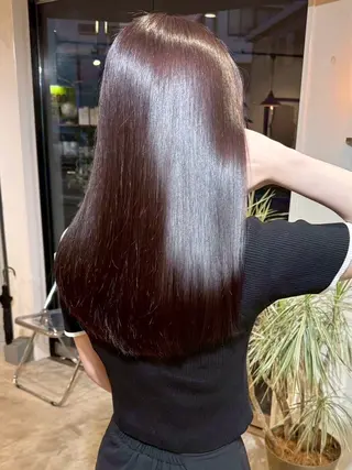 ロング (h)wim rinのヘアスタイル