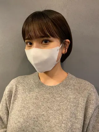 ミディアム 砂原 ひよりのヘアスタイル