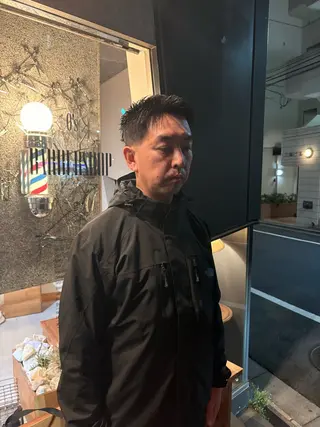 ショート 藤原 航のヘアスタイル