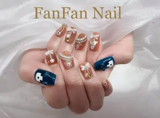 ネイル FanFan 長さ出し専門のネイルデザイン