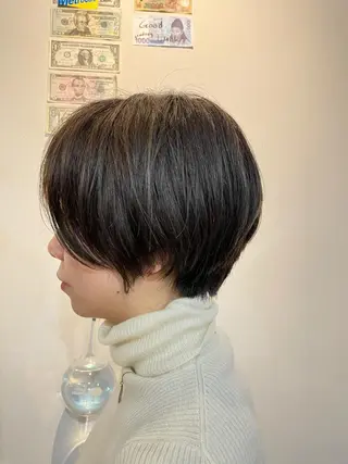 ショート 佐々木 達郎のヘアスタイル