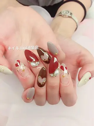 ロング ネイルJaol 池袋のネイルデザイン