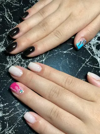 ショート ネイル ✴︎ Delightのネイルデザイン