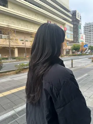 ロング natsumi🍀艶 カラー/美髪縮毛のマツエク・マツパデザイン