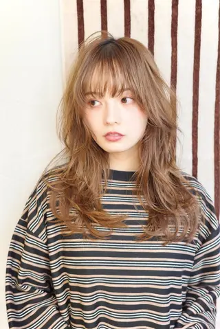 ロング カラー ✨上品レディーなヘア スタイルへ✨髙木諒也のヘアスタイル
