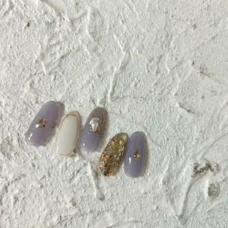 ネイル Silver Lunaのネイルデザイン