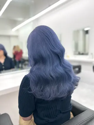 ロング カラー ヘアアレンジ 透明感×韓流ハイ トーン🫧RYUTAのヘアスタイル